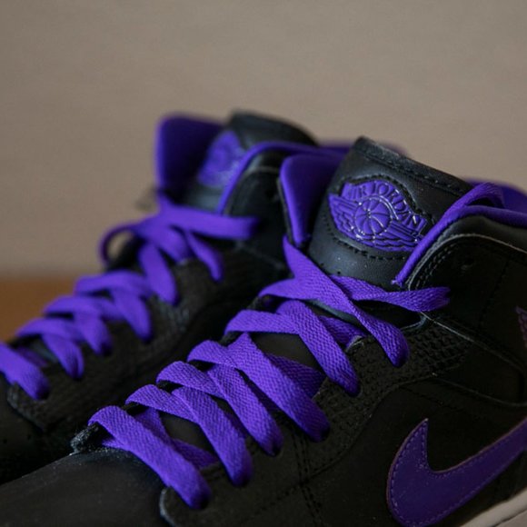 Air Jordan 1 Retro '86 Black and concord purple - Picture 8 of 16